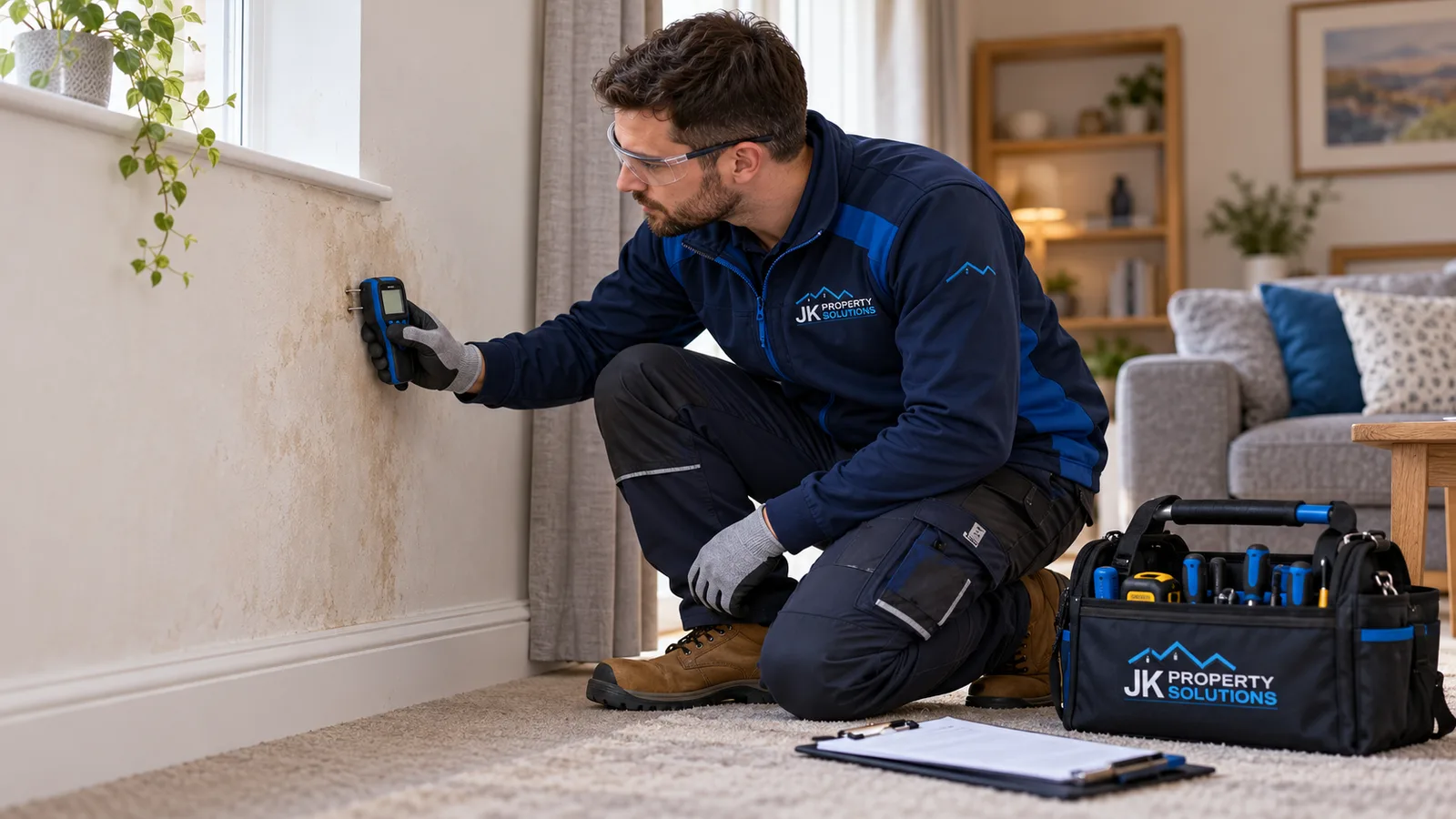 Damp Proofing & Repairs service illustration